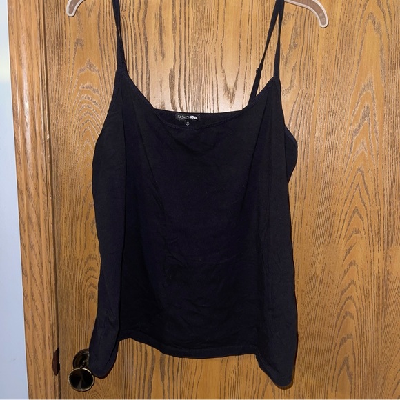 Fashion Nova Tops Black Tank Top Poshmark